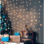 Fényfüggöny 126LED-es 0,9x1,4m - Hidegfehér (beltéri)