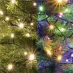   Fényfüzér 200 LED-es 14+3m - Dual color melegfehér és RGB (kül- és beltéri)