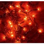 Fényfüzér 100 LED-es 8m - Piros (beltéri)