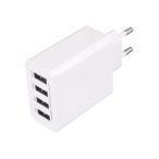 Adapter USB hálózati töltő, 4x3.1A, SUM 5A