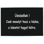 Lábtörlő "Üdvözöllek"