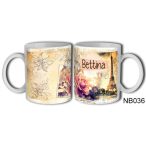   (NB036) Bögre 3 dl - Bettina – Névre Szóló Ajándék – Névnapi ajándékok