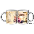   (NB072) Bögre 3 dl - Jázmin – Névre Szóló Ajándék –