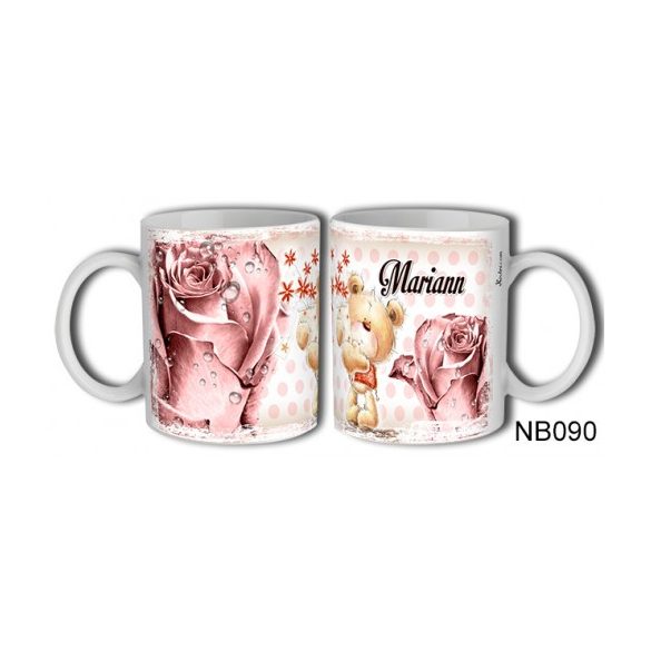 (NB090) Bögre 3 dl - Mariann – Névre Szóló Ajándék –