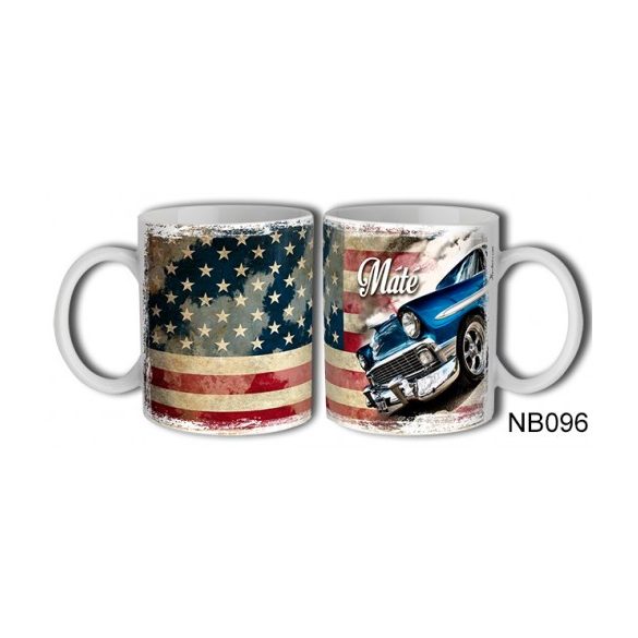 (NB096) Bögre 3 dl - Máté – Névre Szóló Ajándék –