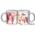   (NB125) Bögre 3 dl - Tímea – Névre Szóló Ajándék –