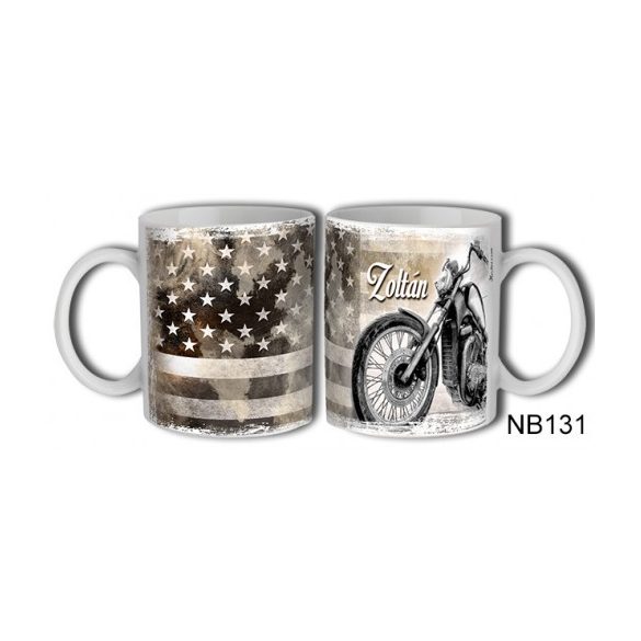 (NB131) Bögre 3 dl - Zoltán – Névre Szóló Ajándék – Névnpapi ajándékok