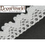   Csipke öntapadós fehér III. 1,5cm széles x 1,83 m 100% PAMUT