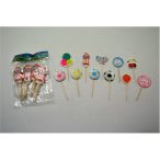 Koktélpálcika vegyes formával