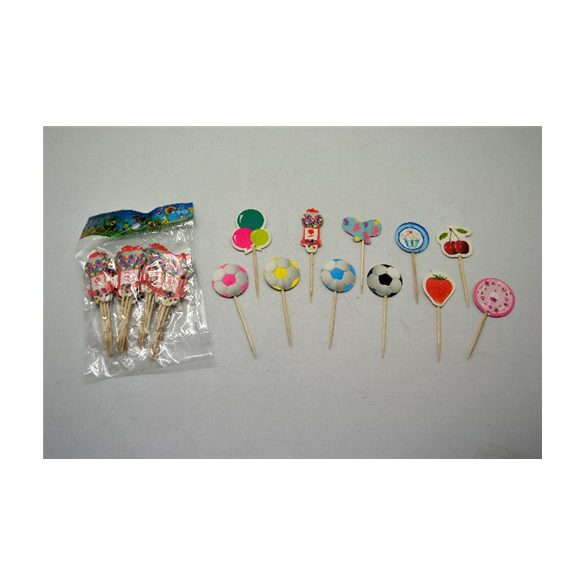 Koktélpálcika vegyes formával