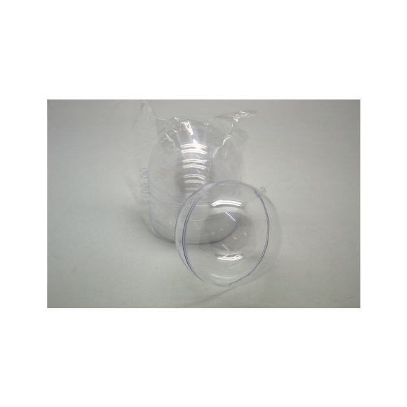 Műanyag pattintós gömb 10 cm - S/5