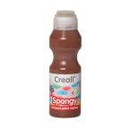   Temperafesték vízbázisú CREALL szivacsos fejjel transzparens 70ml - Barna