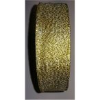 Szalag arany/glitteres 2.5cmx22m