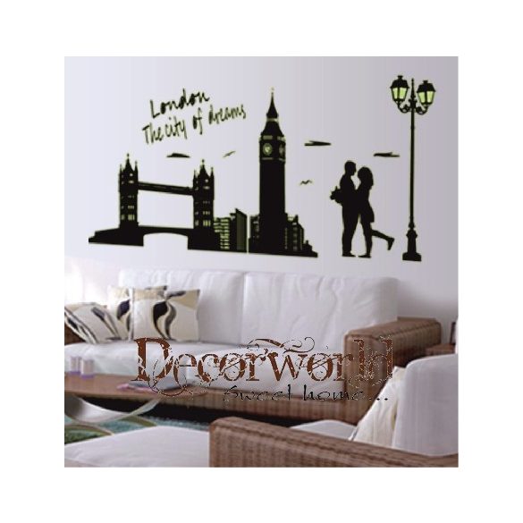 FALIMATRICA 60x90CM FOSZFORESZKÁLÓ LONDON