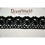 CSIPKE PAMUT 18,29M (6280-1) FEKETE