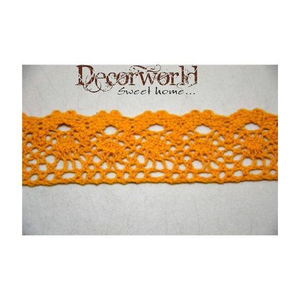 CSIPKE PAMUT 18,29M (6280-1) NARANCS