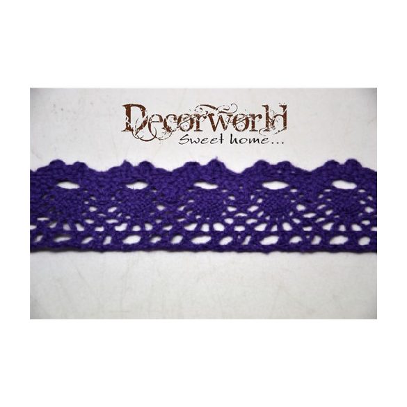 CSIPKE PAMUT 18,29M (6280-1) LILA