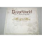 3R SZALVÉTA MR&MRS ARANY 33x33CM