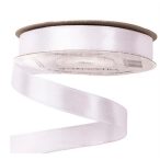 Szatén szalag 12mm/22,86m - Fehér