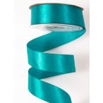 SZATÉN SZALAG 25MM X 22.86M - TÜRKIZKÉK