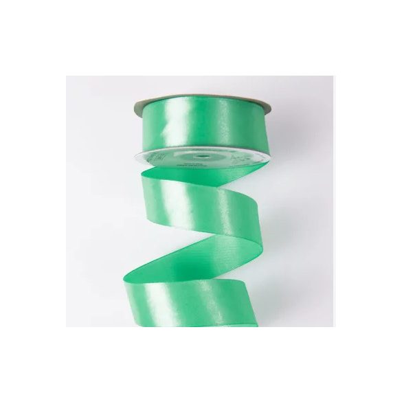 SZATÉN SZALAG 25MM x 22.86M - MENTA