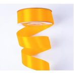 SZATÉN SZALAG 25MM X 22.86M - SÖTÉT CITROMSÁRGA