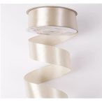 SZATÉN SZALAG 25MM X 22.86M - BÉZS