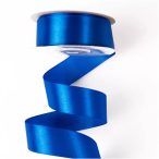Szalag szatén 25mm/22,86m - Királykék