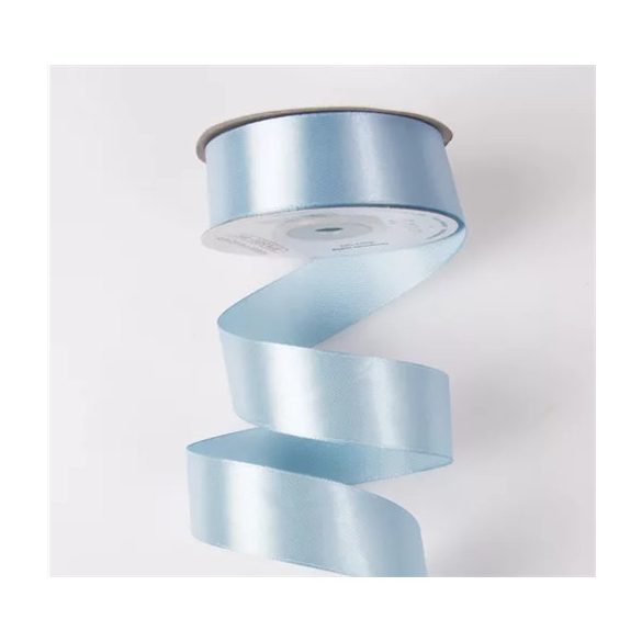 SZATÉN SZALAG 25MM X 22.86M - VILÁGOSKÉK