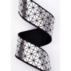 Dekorszalag szaténl metál 38mmx6,4m - Fényes ezüst