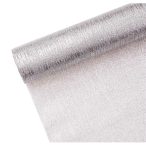 Borneo metál szövet 36 cm x 5 m - Ezüst