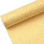 Vetex 3D Rózsafej mintás 50cm/4,5m - Krém