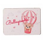   Fa tábla "Ballagásodra" felirattal 5cm S/5 darab Kislányoknak