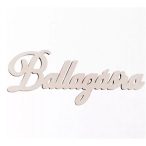   Fa tábla festett - "Ballagásra" 4x10 cm - Fehér /DB