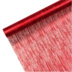 Borneo metál szövet 36 cm x 5 m - Piros