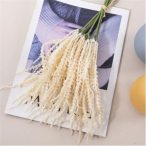 Dekorációs műnövény köteg 23,5 cm - Bézs