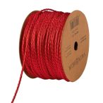 Dekor zsinór sodort 2mm x 25mm - Fényes piros