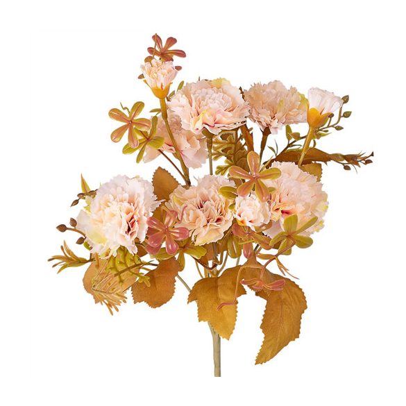 Szegfű csokor 6ágú 30cm magas - Rózsaszín