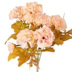 Szegfű csokor 6ágú 30cm magas - Barack