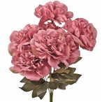 Peónia csokor 7ágú 38cm - Rózsaszín