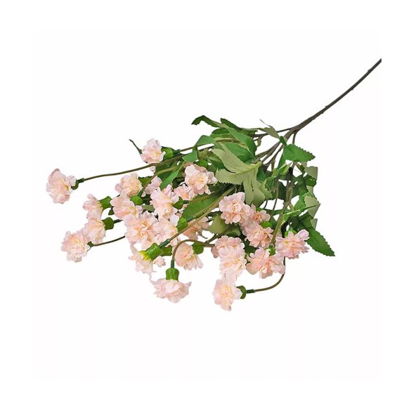 Kerti szegfű ág 70cm - Halvány rózsaszín