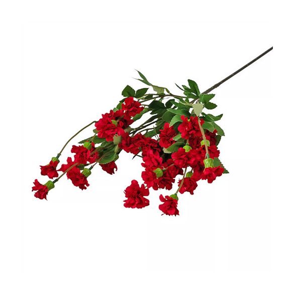 Kerti szegfű ág 70cm - Bordó