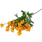 Kerti szegfű ág 70cm - Napsárga