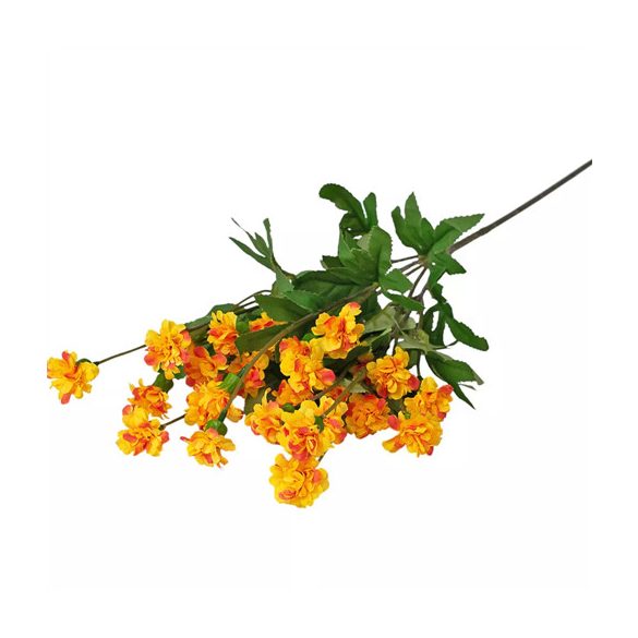Kerti szegfű ág 70cm - Napsárga