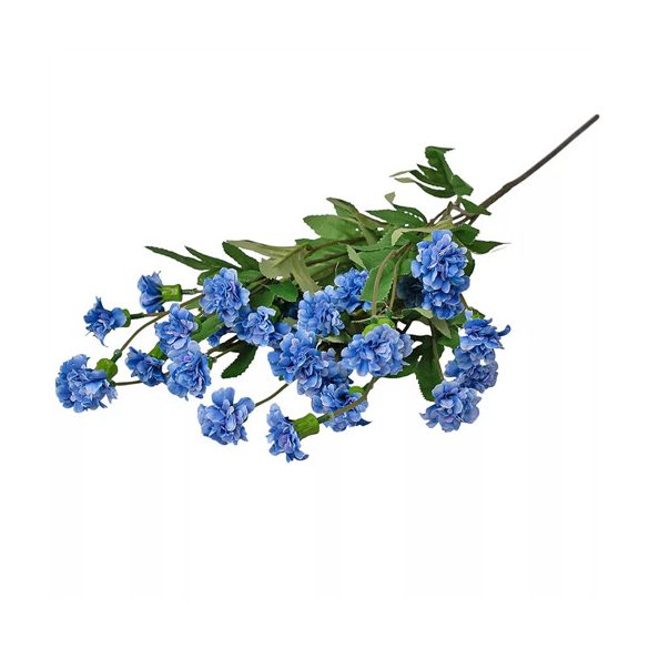 Kerti szegfű ág 70cm - Kék