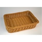 Kosár rattan szögletes 60x45x10cm