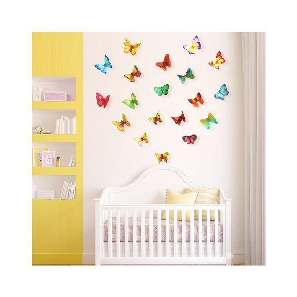 Falimatrica 21*29,7cm 3d festett pillangók