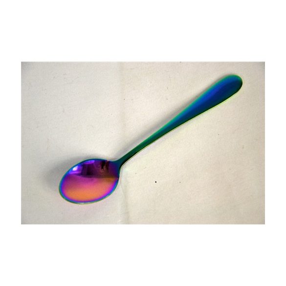 Fémteáskanál szivárványos  1,8mm