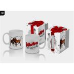 BÖGRE 350ML ÁLLATOS VICCES FELIRATTAL 1 6F.