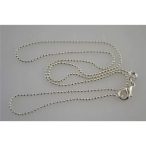 Nyaklánc alap golyós nikkelmentes 45cm